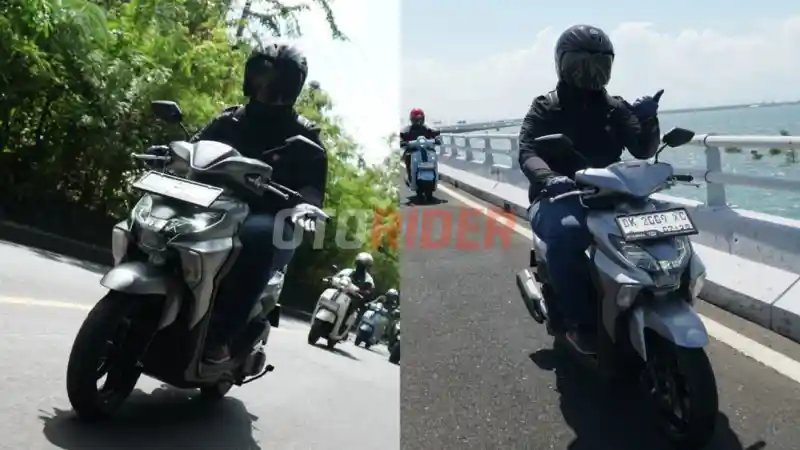 Begini Sensasi Plesiran Bareng Yamaha Gear Ultima di Bali